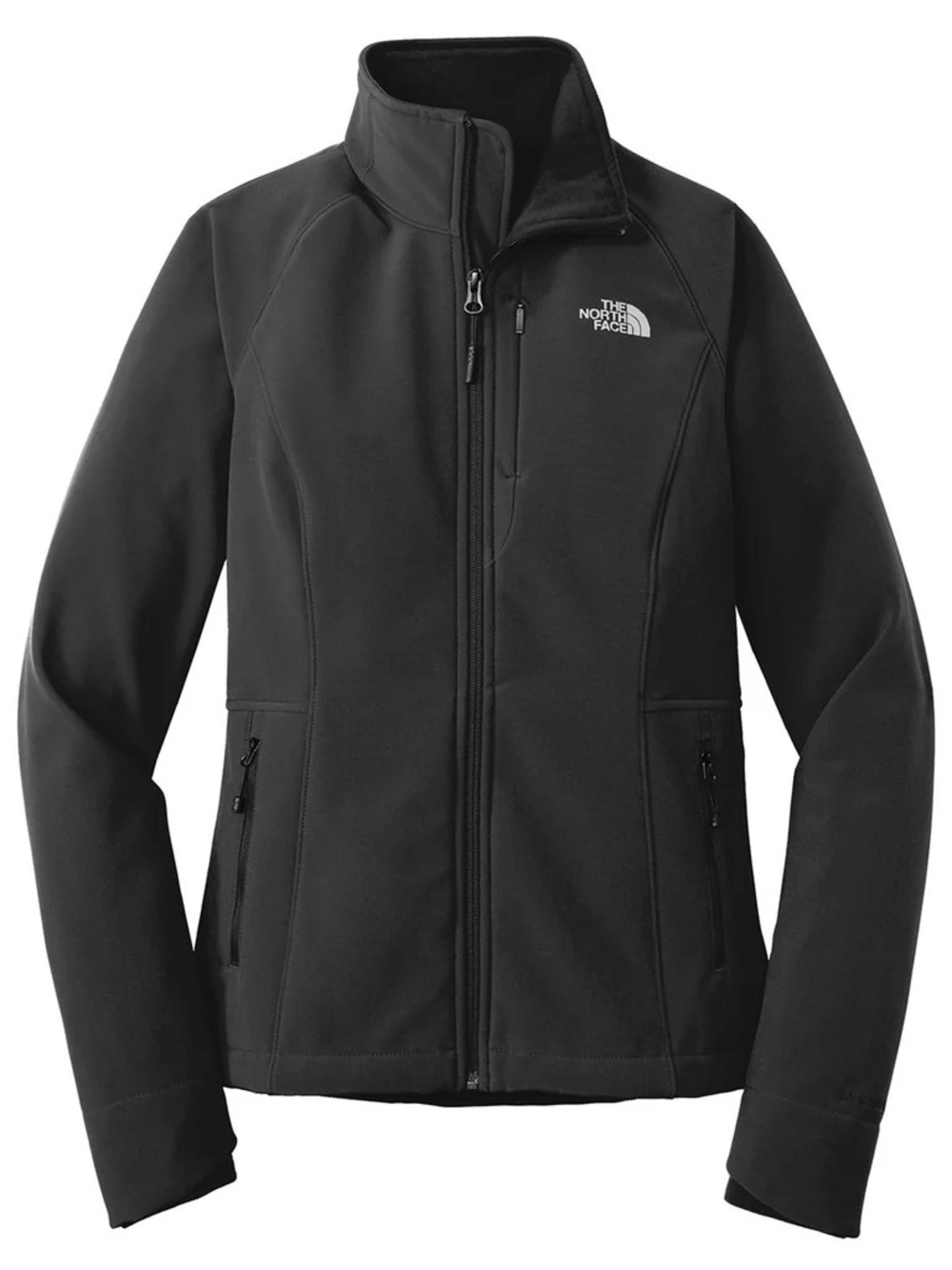 The North Face Black Women's Softshell Zip Apex Jacket USED